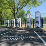 EVgo Renew DC fast charging station, California Hits 10000 DC Fast Charger Milestone