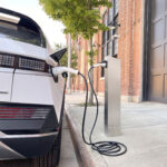 itselectric's curbside ev charger with fully detachable charging cord MVP.