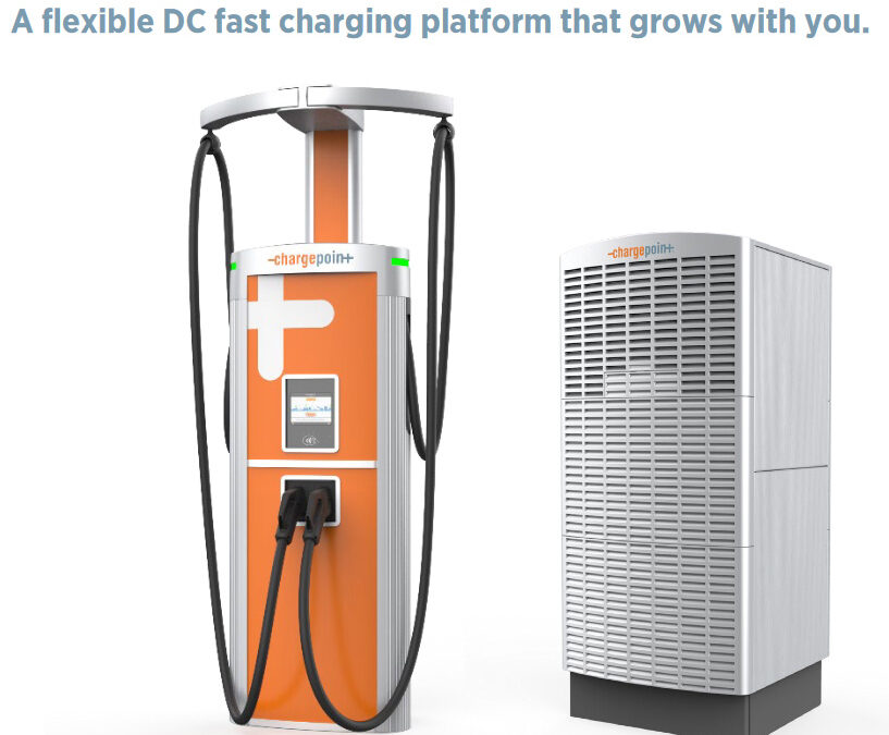 ChargePoint Debuts a New 500 kW Ultra-Fast DC Charging Platform