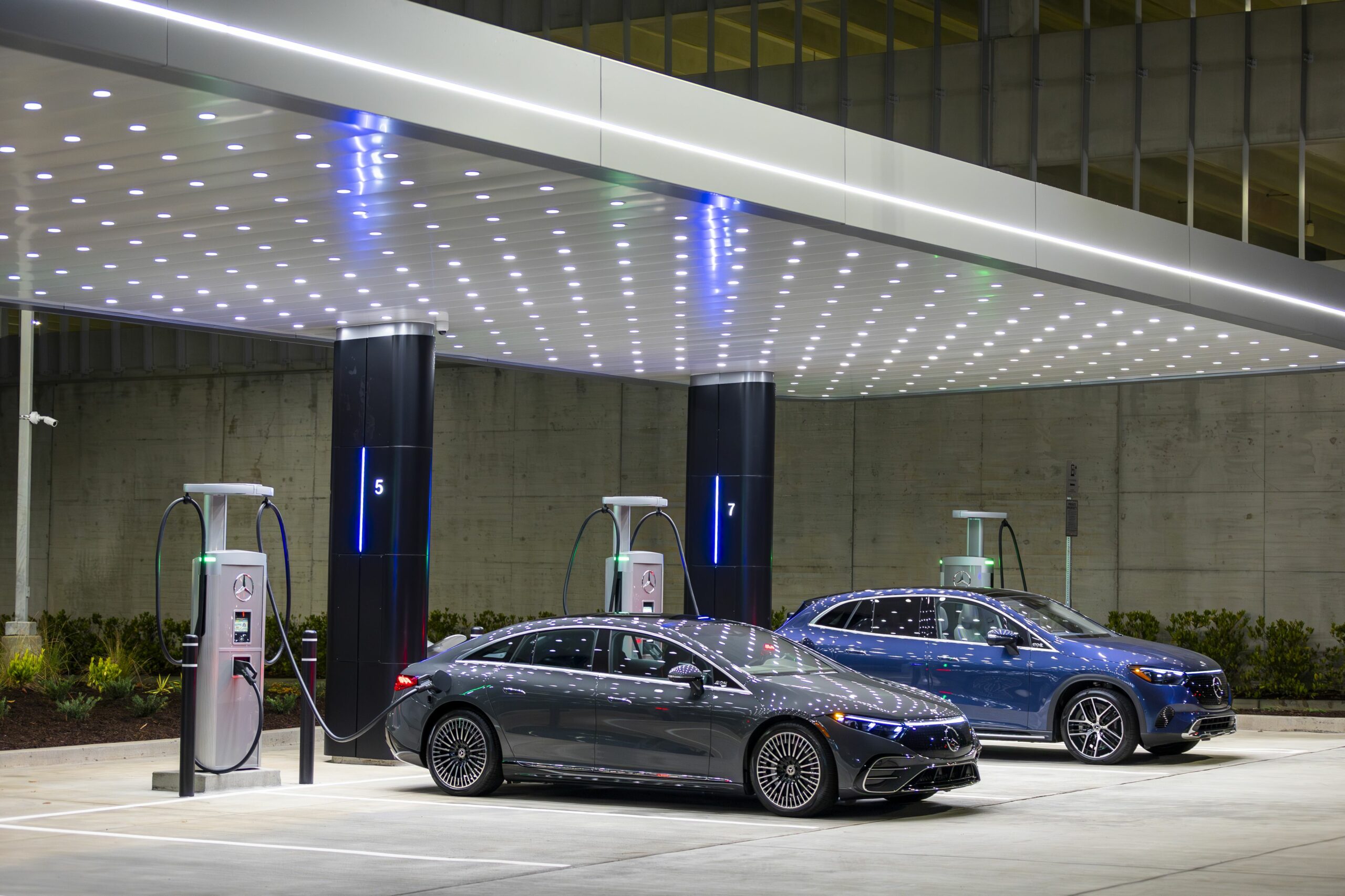 Premium charging stations for vehicles