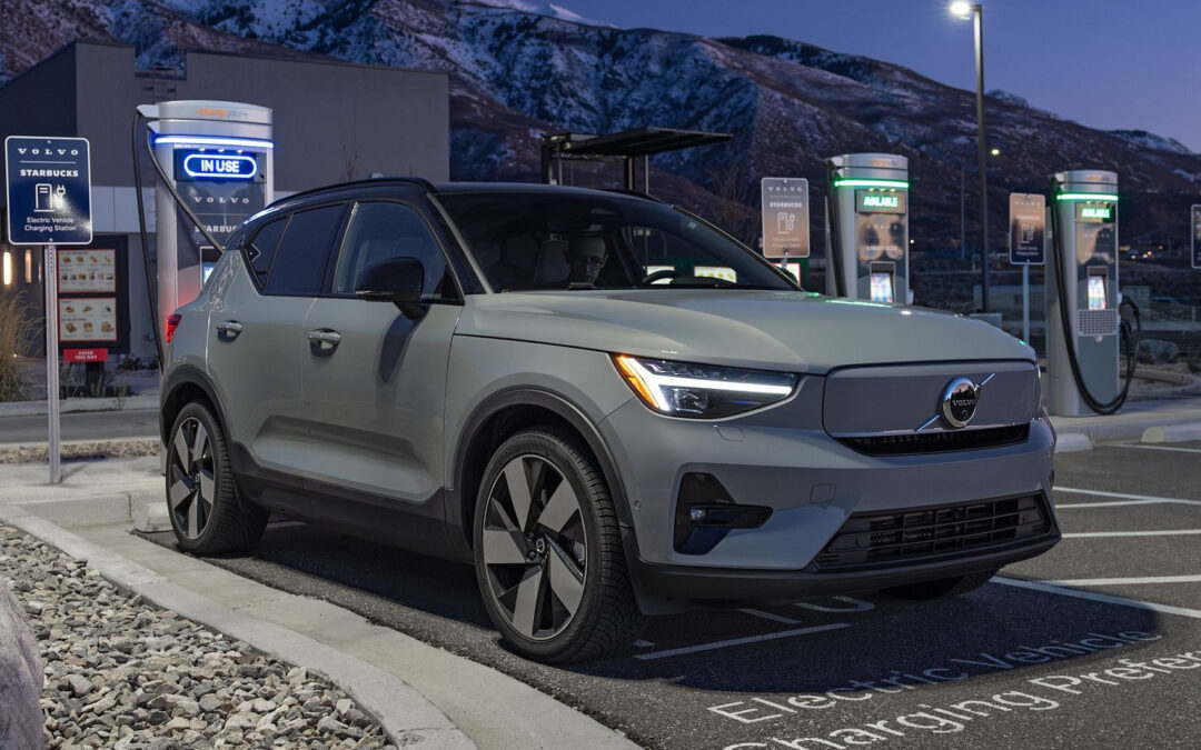 Volvo and Starbucks Have Joined Forces to Deploy DC Fast Chargers