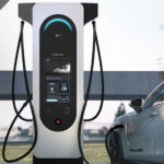 An LG DC fast charger. (Source: LG Business Solutions USA). LG Introduces Its First DC Fast Charger Model for the US