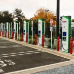 Costco Wholesale's DC fast-charging station with Electrify America chargers. (Source: Electrify America) Electrify America Built New DC Fast-Charging Stations For Costco
