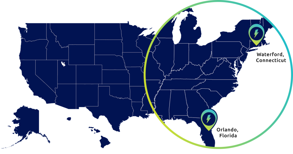 Electrify America NACS (SAE J3400) Pilot Charging Stations (Source: Electrify America)