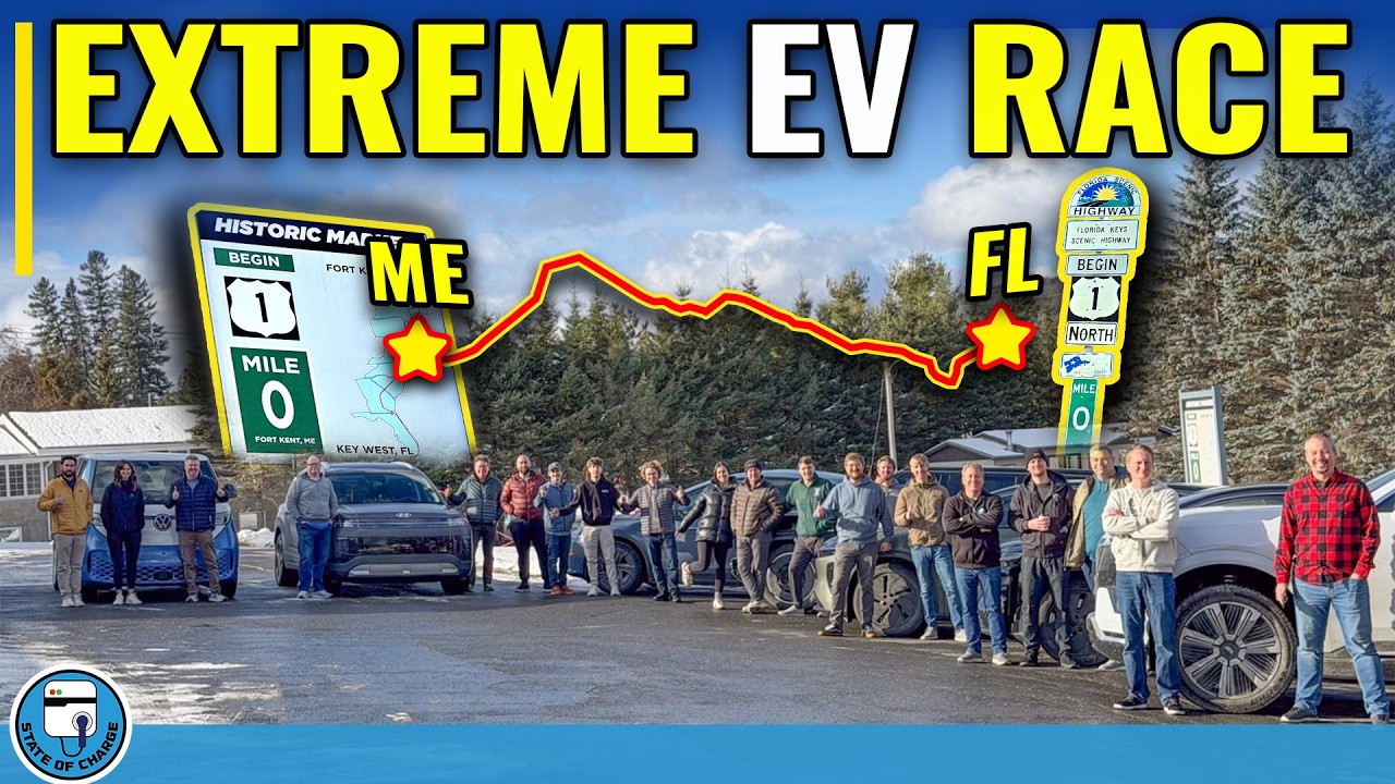 Watch Eastern Edge: Extreme EV Race of Seven 7-Seaters Over 2,000+ Miles