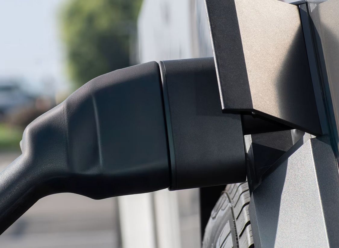 Tesla’s Newly Redesigned CCS1-to-NACS Adapter Fits Tesla Cybertruck