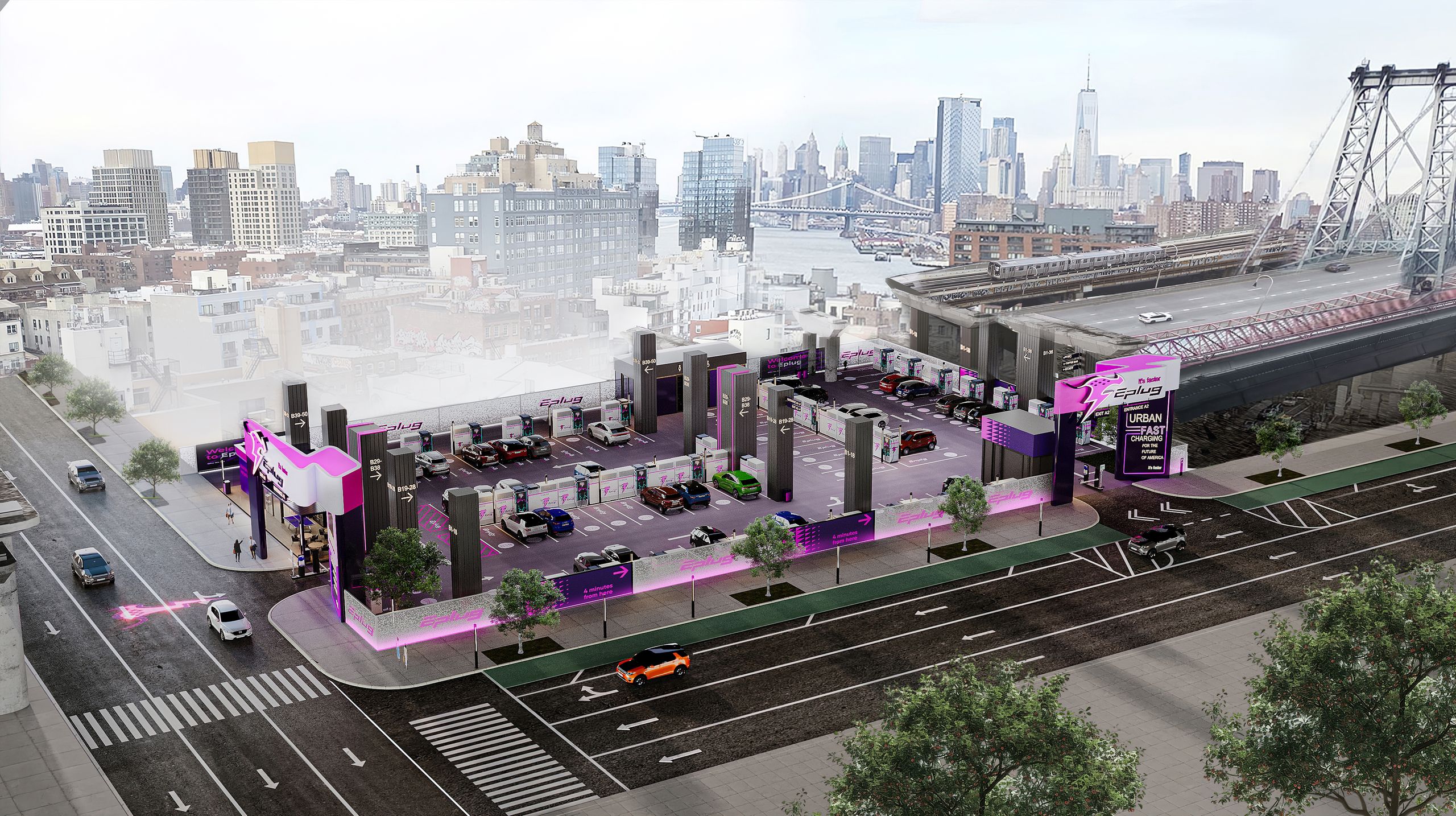 XCharge and Energy Plus To Build Large Battery-Backed DC Fast-Charging Depot in NYC